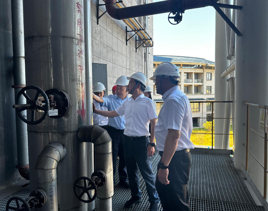 万义辉调研铂瑞能源(新干)有限公司